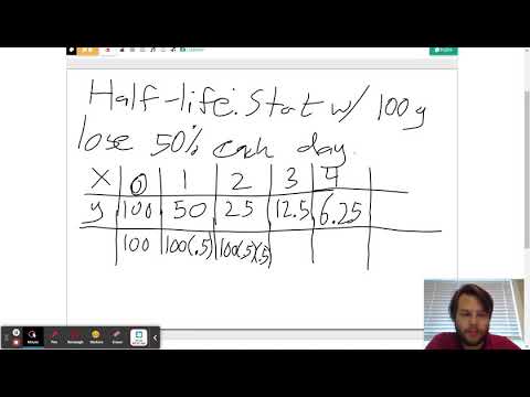 Why use exponential functions with percent change?