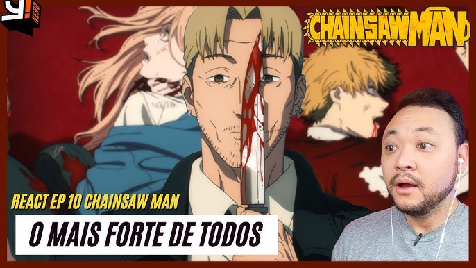 INESPERADO E CHOCANTE! - CHAINSAW MAN EP 8 - IMPRESSÕES 