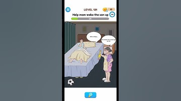 Annoying Puzzle Game - Level 131 - Help mom wake the son up.