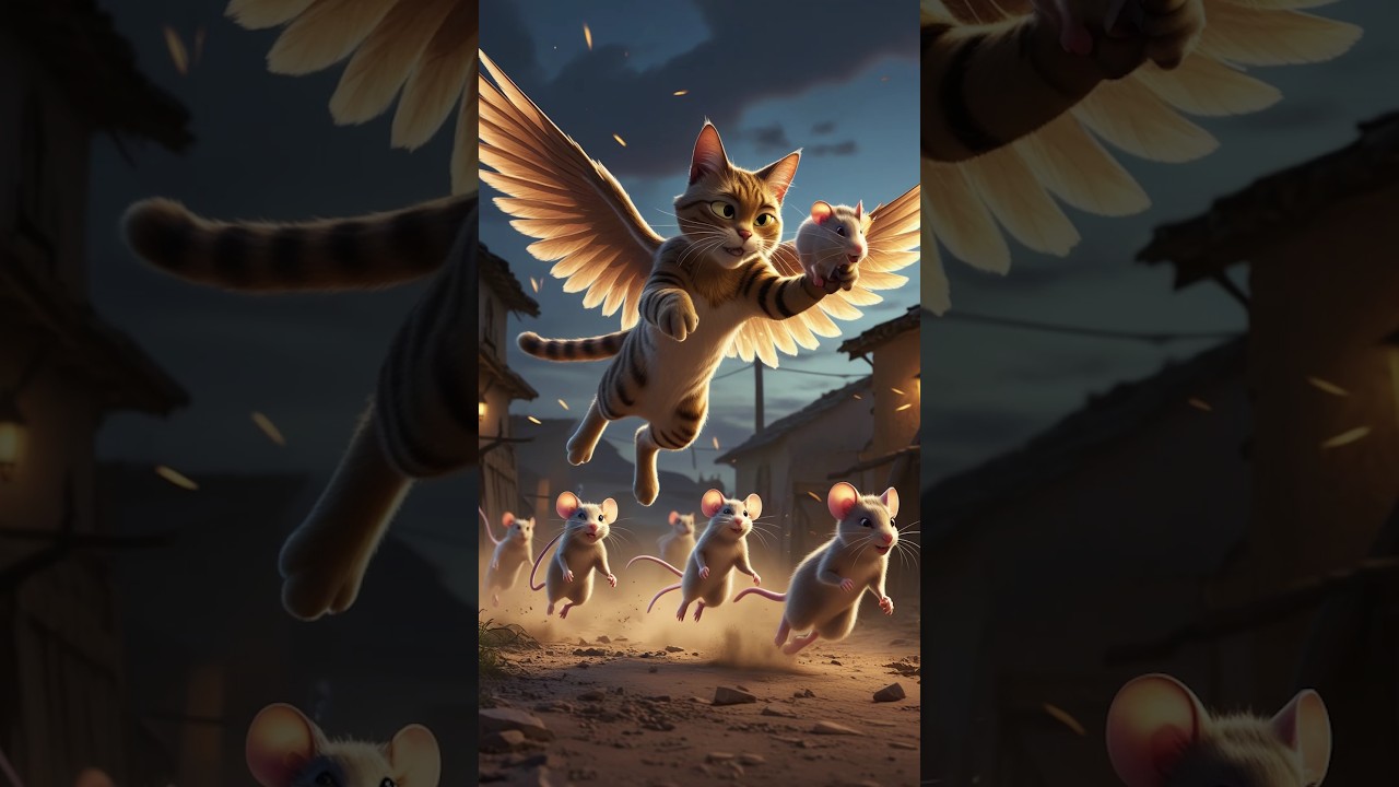 How a Flying Cat Saved the Village