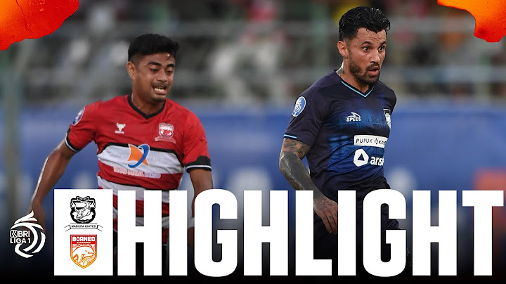 Highlight Madura United - Borneo FC | Remontada Di Bangkalan! Gol Stefano Lilipaly Jadi Kemenangan