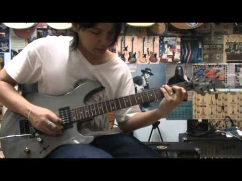 YAMAHA RGX220DZ GUITAR CLEAN SOUND DEMO