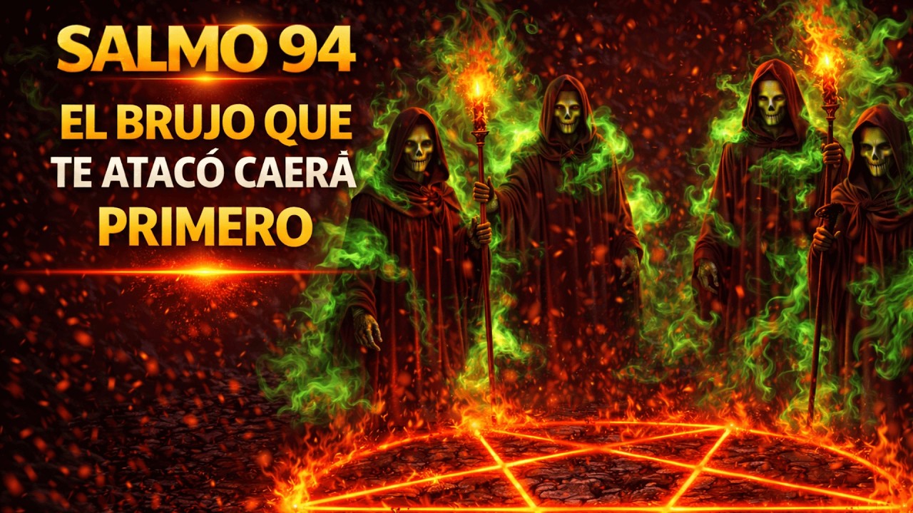 Salmo 94 | El Brujo Que Te Atacó Caerá Primero | Oración Contra Brujería, Vudú y Maldición