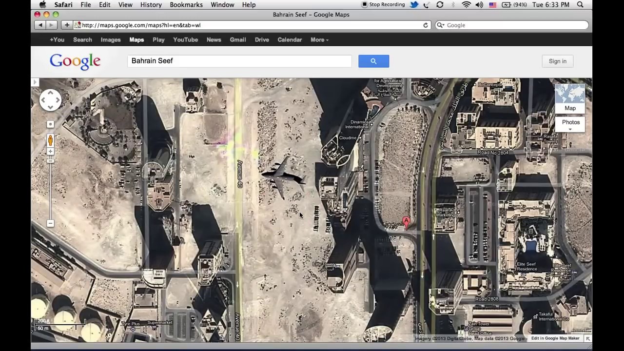 google maps weird location bahrain