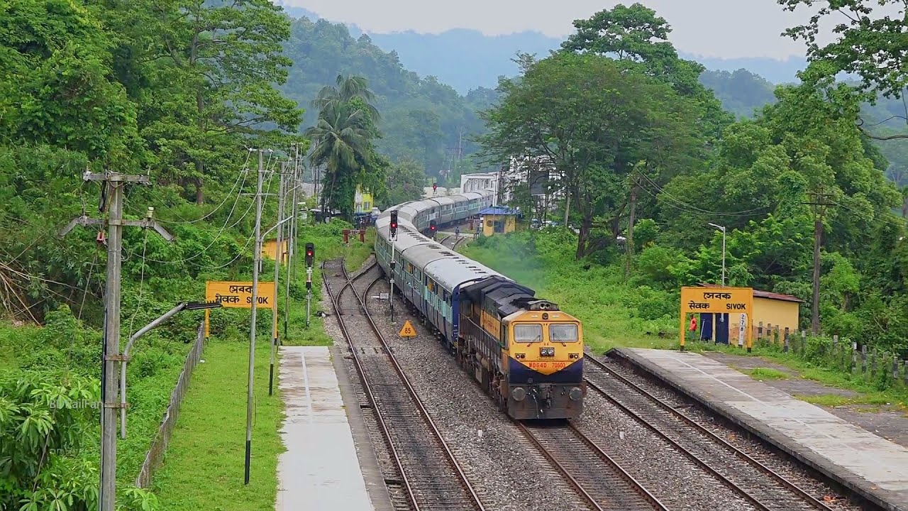 15483/Sikkim Mahananda Express (Alipur Duar JnTo Delhi) || Train of North East Frontier Railway