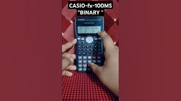 Binary in "CASIO-fs-100MS"