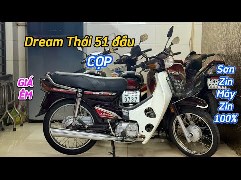 Honda Dream Thái tem lửa . Một đời chủ chính chủ . Sơn zin đẹp như mới ...