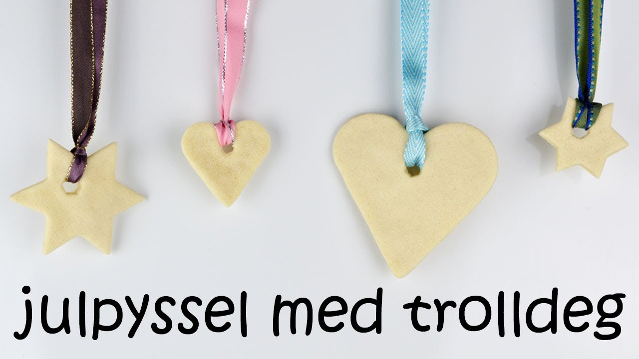 JULPYSSEL DAG 6 juldekorationer av trolldeg YouTube