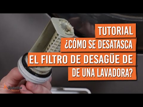 ¿Cómo se desatasca el filtro de desagüe de una lavadora? hqdefault
