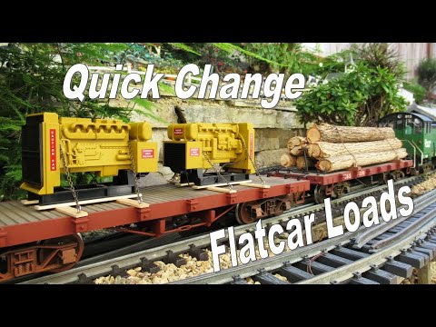 Vídeo: O que os flatcars carregam?