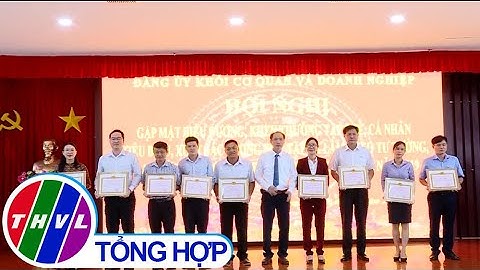 Đảng ủy KCQ và DN tỉnh Vĩnh Long sơ kết công tác xây dựng Đảng 6 tháng đầu năm 2020