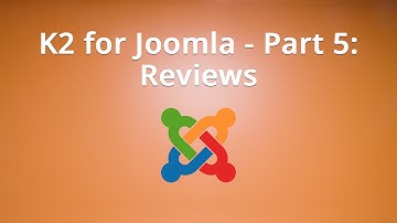K2 for Joomla - Part 5: Reviews
