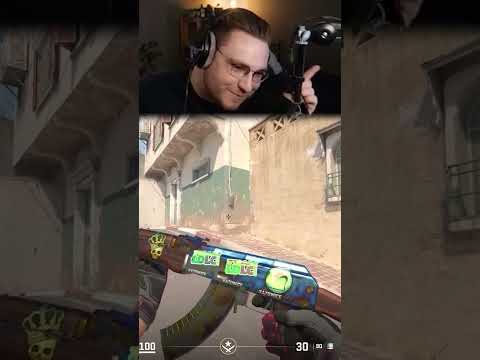 Ohnepixel rates own skin in CS2. (Hilarious!) #csgo #shorts #ohnepixel
