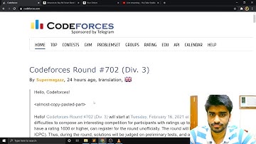 Codeforces Round 702 (Div 3) Live Virtual Participation With Explanations
