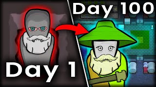 Can I Survive 100 Days Trapped underground in Rimworld?