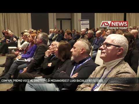 Video Imprenditori eccellenti: Premiazione dei Soci Confapi Venezia e Confapi Treviso 2025 - Tg A3