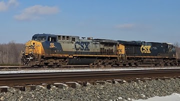 60MPH CSX Intermodal I009 Mostly Baretables – YN2 AC4400CW #100 (K3HA) & ES40DC #5212 – Perry OH