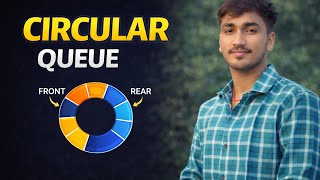 Circular Queue Data Structure in Hindi 🔄 | FIFO Explained with Diagram &amp; Example | DSA