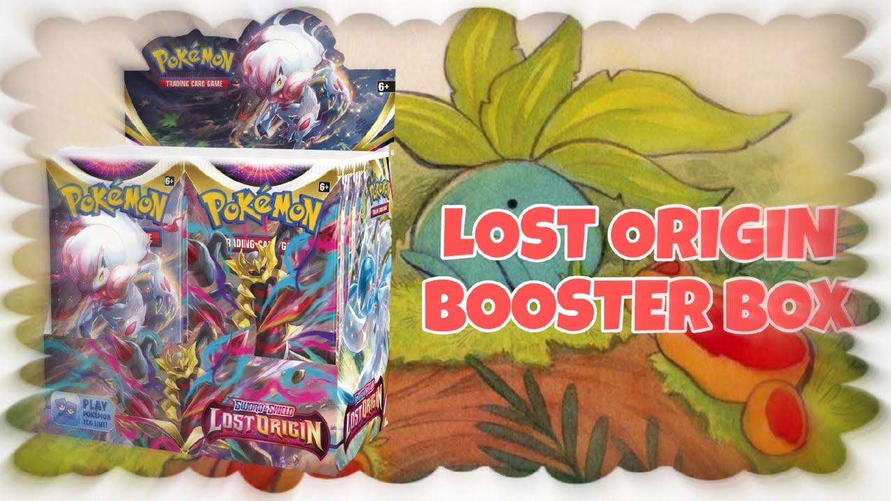 Pokemon TCG Opening Lost Origin Booster Box Opening - 36 Packs Opened ...