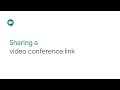 Share Google Meet URL