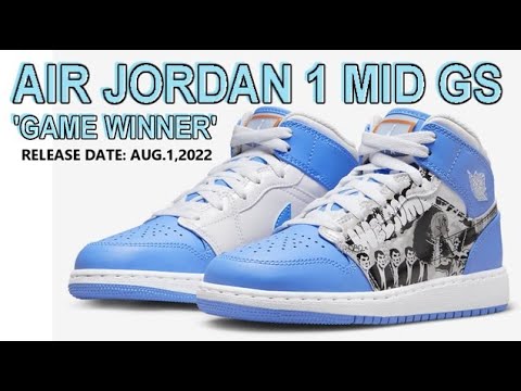 Air Jordan 1 Mid GS Game Winner