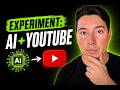 Testing AI to Build a YouTube Channel LIVE
