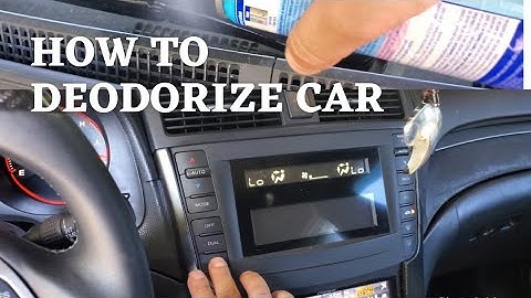 #acuratl #diy #acura                                                 Acura TL | How to deodorize car