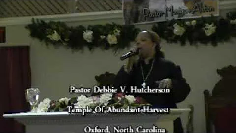 Pastor Debbie Hutcherson " Born Into this"