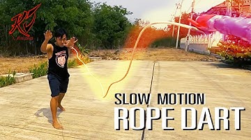 Rope dart slow motion