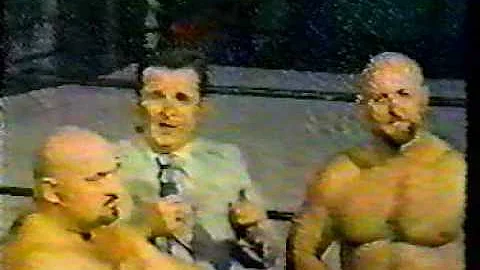 Mr. X & Barry Orton vs. Karl & Kurt Von Steiger