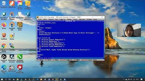 Algoritma Kondisi Percabangan Case Of