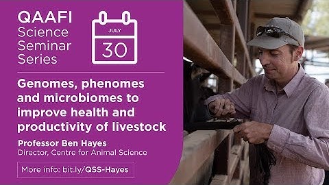 QAAFI Science Seminar: