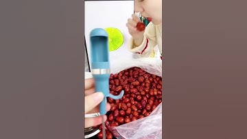 Dates Seeds Removing Gadget!🍄 #shorts #trending