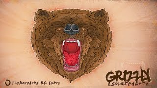 IsolatedArtz | Speed Art | Grizzly Bear Illustration TheDareArts RC Entry