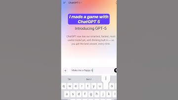 I Made a Game with a Single Prompt using ChatGPT 5🔥 #shorts #chatgpt5 #aitools #ai #aigames #tech