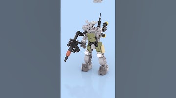 LEGO Rapid Response Suit 🚀🧱 Tiny Hero Armor in Action! ⚡#lego #legoshorts #legomoc #legoanimation