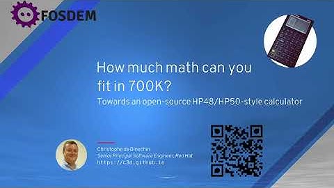 How much math can you fit in 700K?