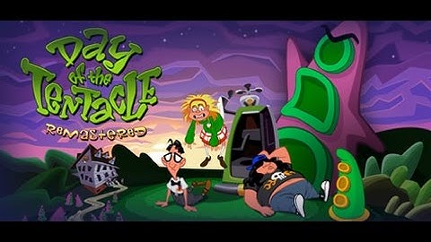 Day of the Tentacle Remastered Walkthrough - part 6 - Remove the purple Guard