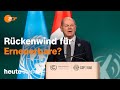 heute journal vom 02.12.2023 Scholz Weltklimakonferenz, Kämpfe in Gaza, Auslosung EM 2024 (english)