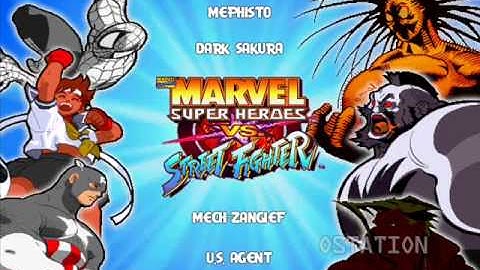 Marvel Super Heroes VS Street Fighter OST, T45 THEME OF HIDDEN CHARACTER