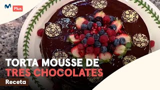 Receta: Torta mousse de tres chocolates al estilo de Sandra Plevisani | Dulces Secretos screenshot 4