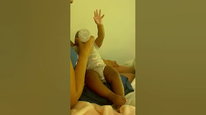 Five months old shooting her jumper .she learned f...