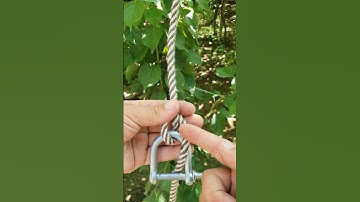 Genius! 👉 Amazing knot tricks #knot #amazing #ideas #nodes #rope #diy