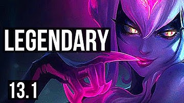 EVE vs MAOKAI (JNG) | 13/0/6, Rank 6 Eve, Legendary, 400+ games | EUW Challenger | 13.1