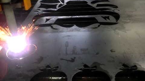 FlashCut CNC plasma cutting apples