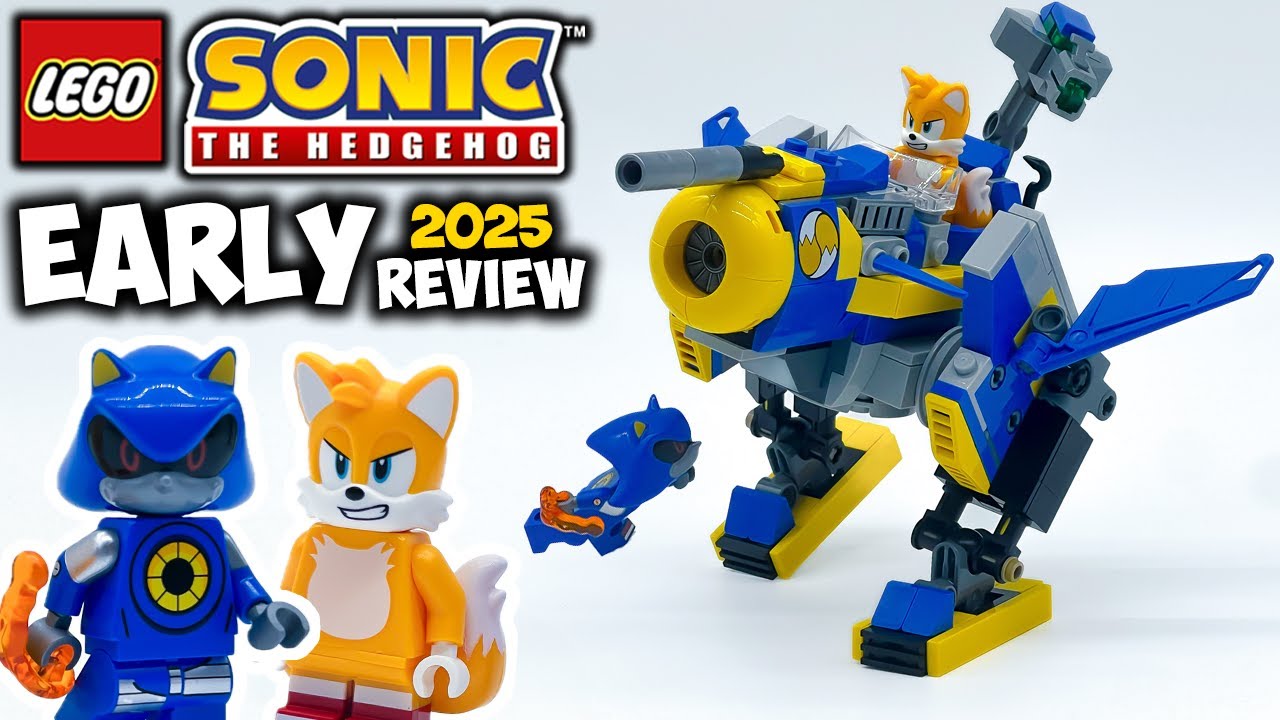 Cyclone vs. Metal Sonic EARLY Review! LEGO Sonic the Hedgehog Set 77002