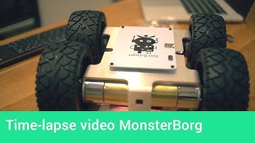Time-lapse video of building a MonsterBorg!