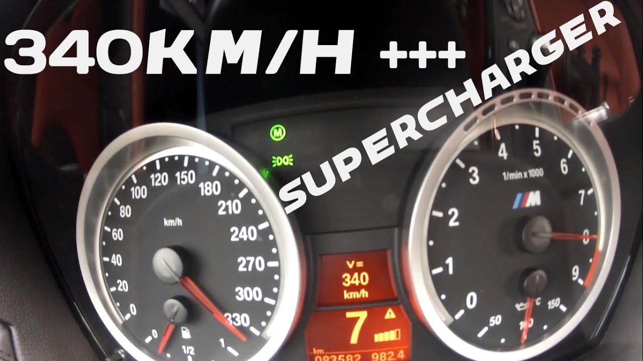 Hovedløse Distill At dræbe BMW M3 E92 Supercharger || Top Speed 340 km/h +++!! || Acceleration 0-340  km/h - YouTube