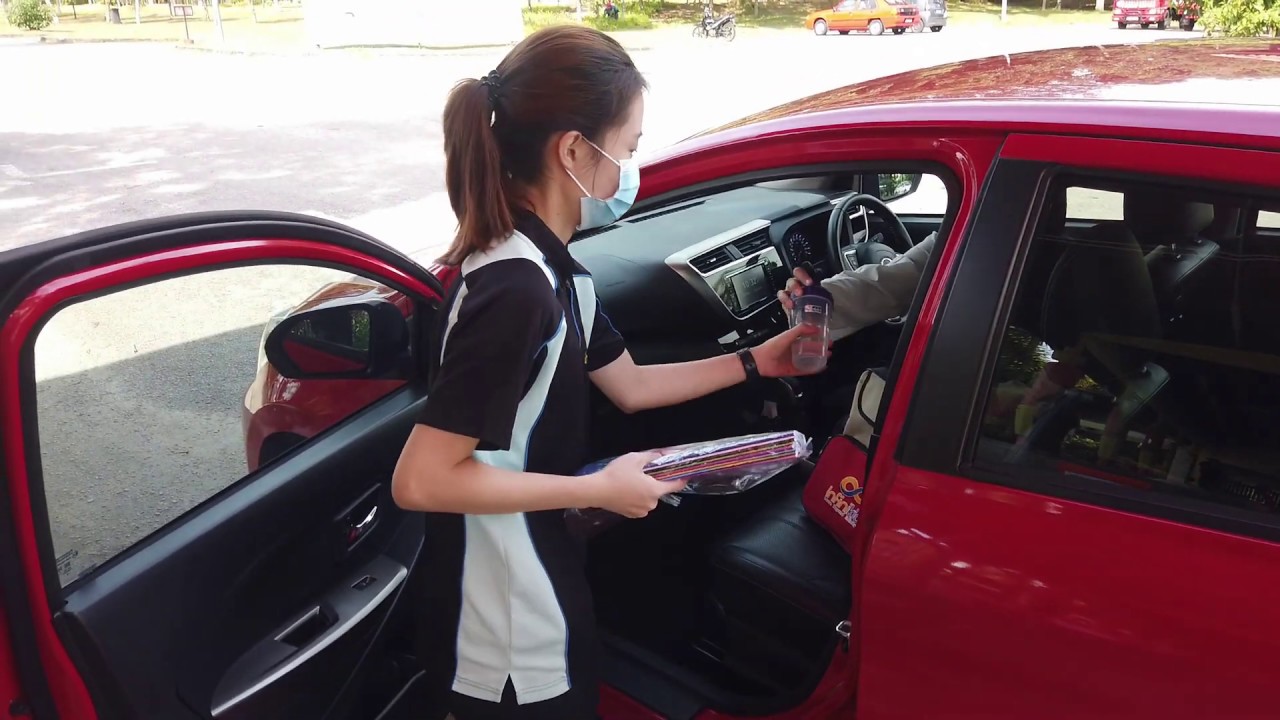 Practicing the S.O.P for school reopen on 1 July 2020