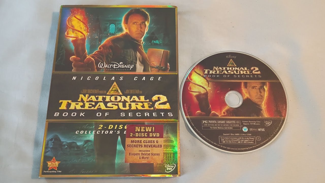 Opening to National Treasure 2: Book of Secrets (2007) 2008 DVD